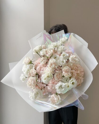 Doručení květin Bouquet Soft Romance od Coolflowers po Praze