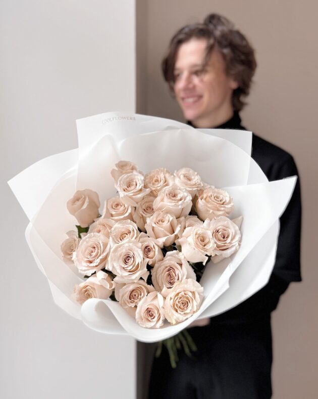 Roses 50 cm: Beige — изображение 3