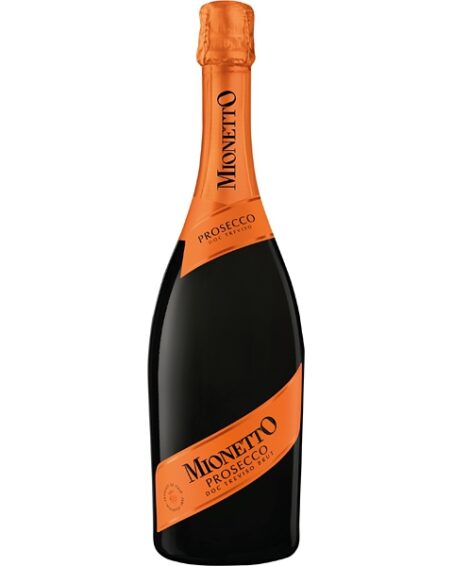 Mionetto Prosecco – perfektní dárek s květinami. Objednávejte online s doručením květin po Praze na Cool-Flowers.cz!