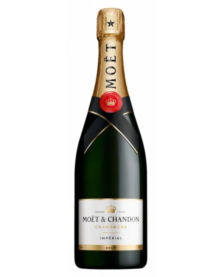 Moët & Chandon Brut Imperial 0,75l dark ke kvetinam coolflowers s dorucenim po praze