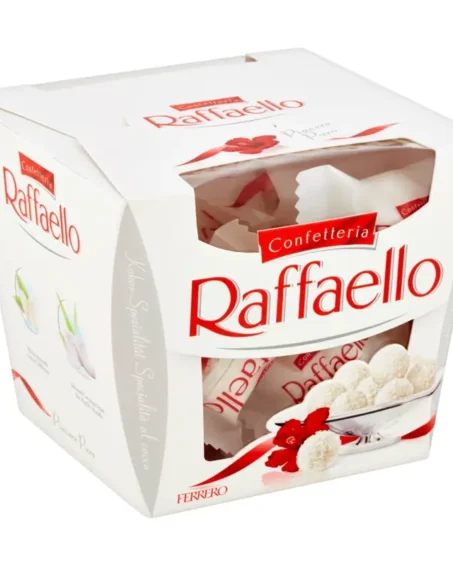 Raffaello – a perfect sweet gift with flowers. Order online with flower delivery in Prague at Cool-Flowers.cz!